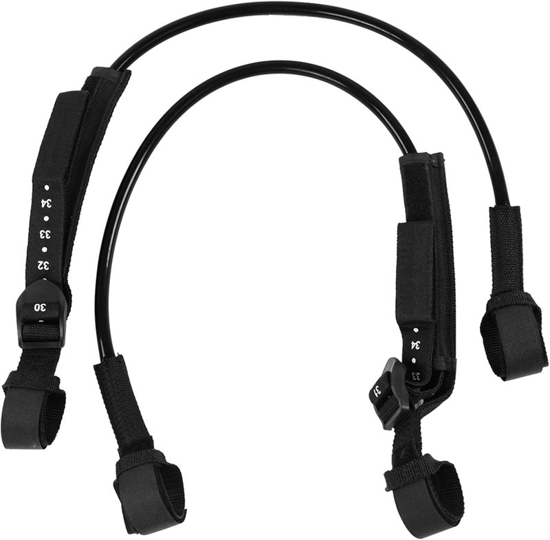 flexman 2Pcs Surfing Leash String, Adjustable TPU Secure Windsurfing Harness Lines, Windsurfing Equipment Leash Surfboard Surfing Accessory - Image 1